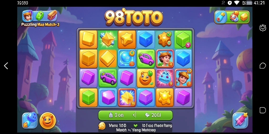 Tampilan menarik gameplay 98TOTO yang menantang dan seru.