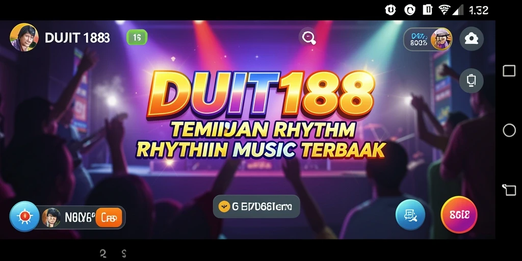 Tampilan gameplay seru dari aplikasi musik DUIT188.