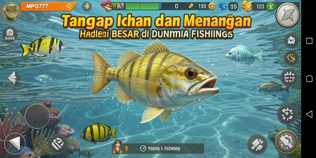 Tangkapan ikan epik dalam permainan MPO777 dengan grafik yang menakjubkan.