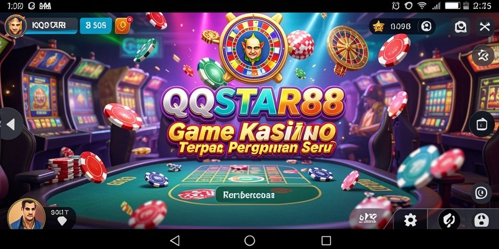 Tampilan seru gameplay Kasino di QQSTAR88.