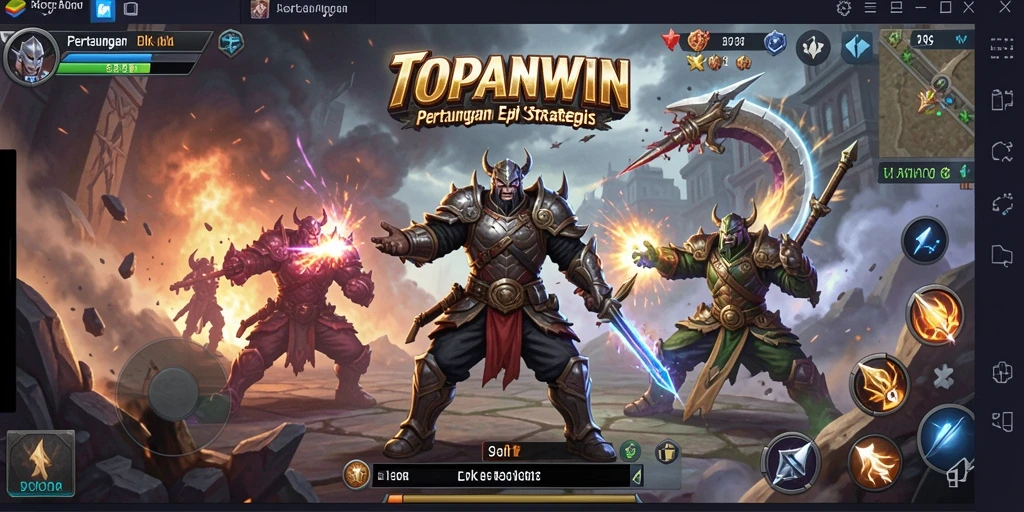 Gameplay seru dan penuh aksi di TOPANWIN.